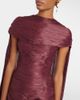 Marmar Halim Marmar Halim Draped pleated scarf-detail gown - 4