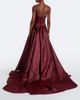 Marmar Halim Marmar Halim Draped strapless bustier gown - 5