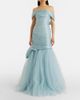 Marmar Halim Marmar Halim Pleated off-shoulder bustier gown - 2