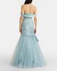 Marmar Halim Marmar Halim Pleated off-shoulder bustier gown - 5