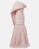 Marmar Halim Marmar Halim Pleated taffeta bustier gown and cape set - 1