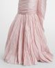 Marmar Halim Marmar Halim Pleated taffeta bustier gown and cape set - 5