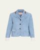 Marni Baby Suede Single-Breasted Jacket - 1