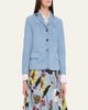 Marni Baby Suede Single-Breasted Jacket - 4