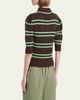 Marni Cashmere Perforated Striped Sweater - 3