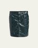 Marni Crinkled Faux-Leather Knee-Length Skirt - 1