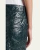 Marni Crinkled Faux-Leather Knee-Length Skirt - 5