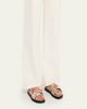 Marni Fussbett Floral Embroidered Satin Crisscross Sandals - 4