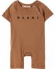 Marni Marni Baby Brown Cotton Bodysuit Set - 3