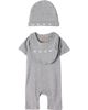 Marni Marni Baby Gray Cotton Bodysuit Set - 1