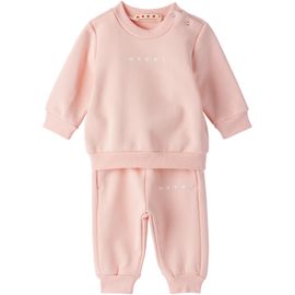 Marni Marni Baby Pink Fleece Sweatsuit