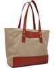 Marni Marni Beige & Orange Canvas Tote - 3