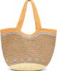 Marni Marni Beige & Orange Paper Raffia Seaside Tote - 1