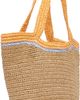 Marni Marni Beige & Orange Paper Raffia Seaside Tote - 3