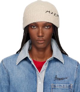 Marni Marni Beige Wool Beanie