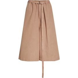 Marni Marni Belted Cotton Twill Culottes