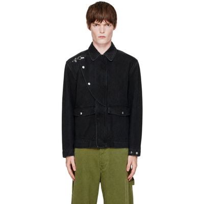 Marni Marni Black Bull Denim Jacket