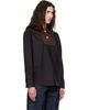Marni Marni Black Contrast Bib Insert Poplin Shirt - 2
