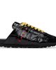 Marni Marni Black Croc-Effect Leather Softy Soccer Slip-On Sneakers - 1