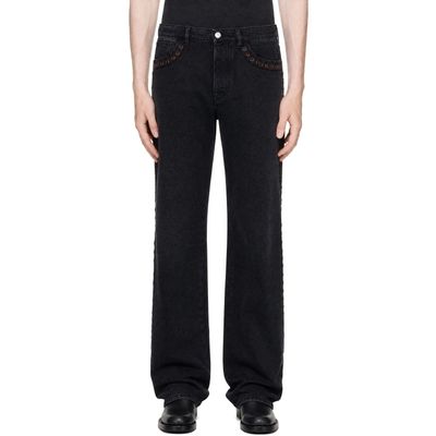Marni Marni Black Eyelet Jeans
