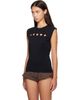 Marni Marni Black Jersey Tank Top - 4