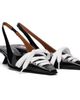 Marni Marni Black Kat Slingback Kitten Heels - 4
