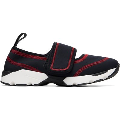 Marni Marni Black Lycra Mary-Jane Sneakers
