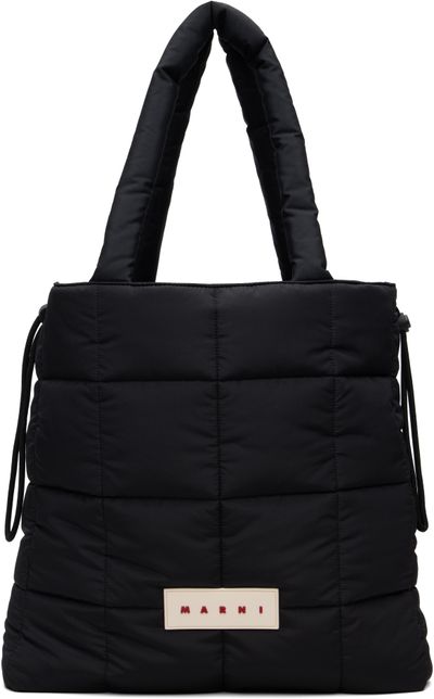 Marni Marni Black Quilted Tote