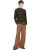 Marni Marni Black Shetland Wool Fairisle Motif Sweater - 4