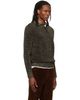 Marni Marni Black Wool Lurex Detailing Polo - 2