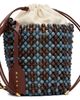 Marni Marni Blue & Brown Beads Bag - 2