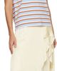 Marni Marni Blue & Brown Striped Cotton T-shirt - 4