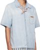 Marni Marni Blue Chambray Neck Tie Shirt - 2