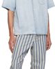 Marni Marni Blue Chambray Neck Tie Shirt - 4
