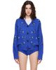 Marni Marni Blue Floral Details Cardigan - 1