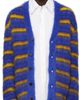 Marni Marni Blue Iconic Stripes Cardigan - 1