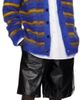 Marni Marni Blue Iconic Stripes Cardigan - 4