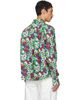 Marni Marni Blue Pop Flowers Print Shirt - 3