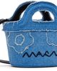 Marni Marni Blue Tropicalia Micro Denim Tote - 2
