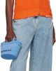 Marni Marni Blue Tropicalia Micro Denim Tote - 4