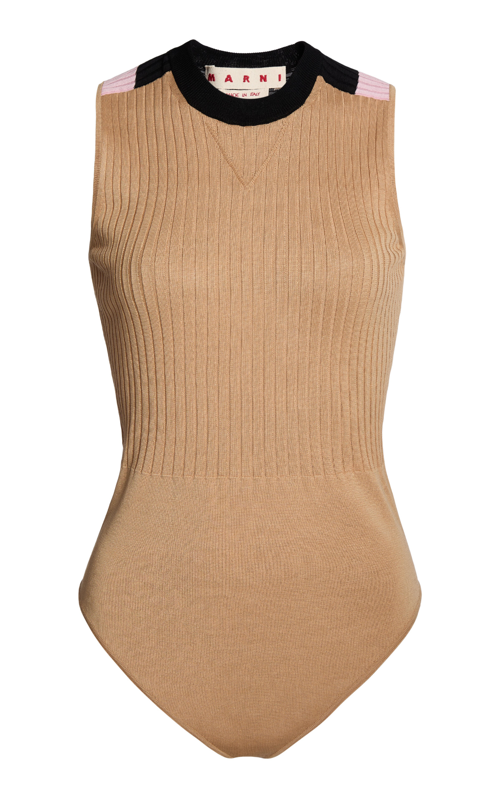 Marni Marni Bodice Cotton Knit Bodysuit