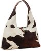 Marni Marni Brown & Off-White Trapeze Mini Bag - 2