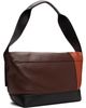 Marni Marni Brown & Orange Pod Pochette New Handle Bag - 3