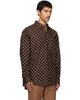Marni Marni Brown & Yellow Polka-Dot Shirt - 2