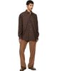 Marni Marni Brown & Yellow Polka-Dot Shirt - 4
