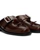 Marni Marni Brown Buckle Sabot Loafers - 4