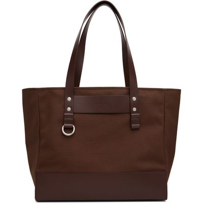 Marni Marni Brown Canvas Tote