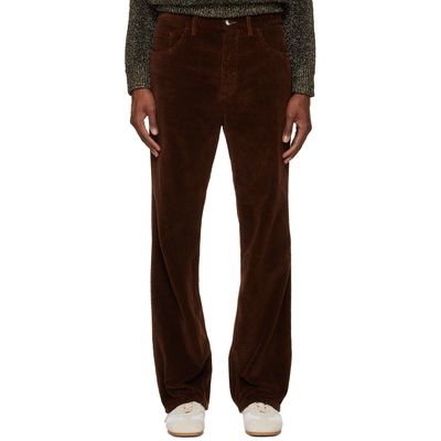 Marni Marni Brown Corduroy Flared Trousers