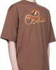 Marni Marni Brown Cotton 'Marni Wave Print' T-shirt - 2