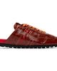 Marni Marni Brown Croc-Effect Leather Softy Soccer Slip-On Sneakers - 1